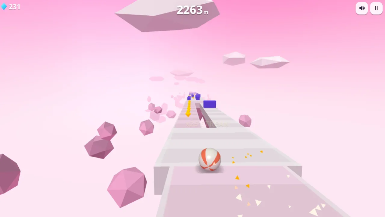 Ridge Roller in the Candy Clouds world