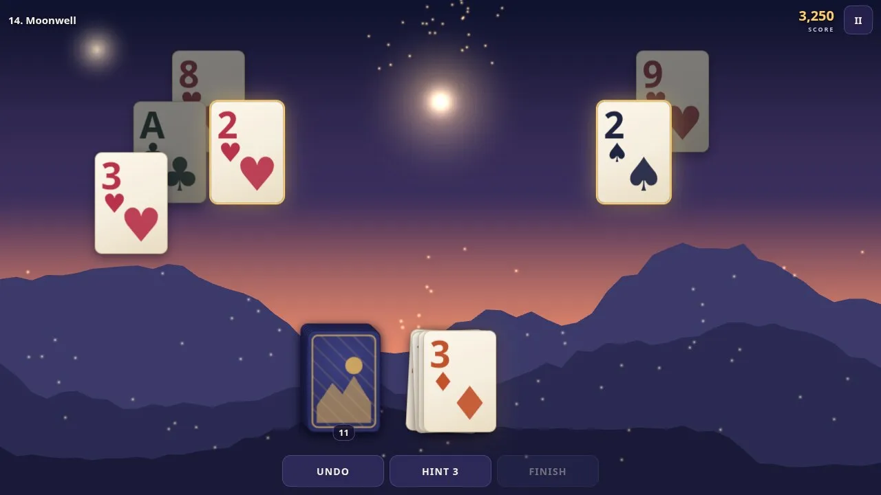 The end of a Gloamridge deal: the last cards on the ridge and a beacon flaring in the sky